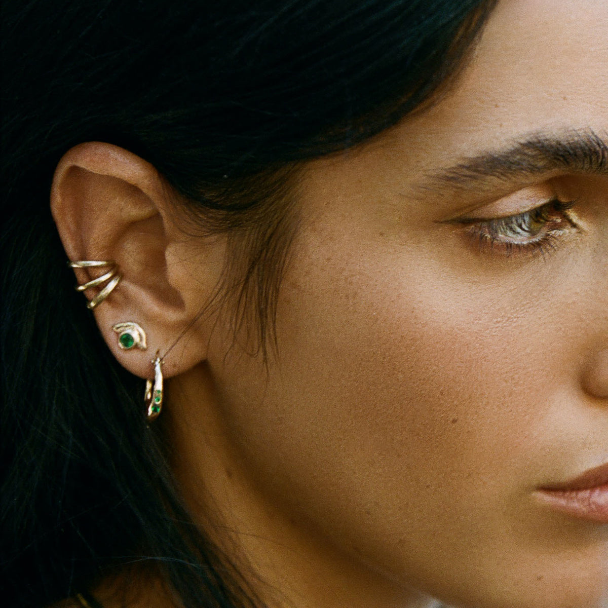 Vida Champagne Diamond Studs