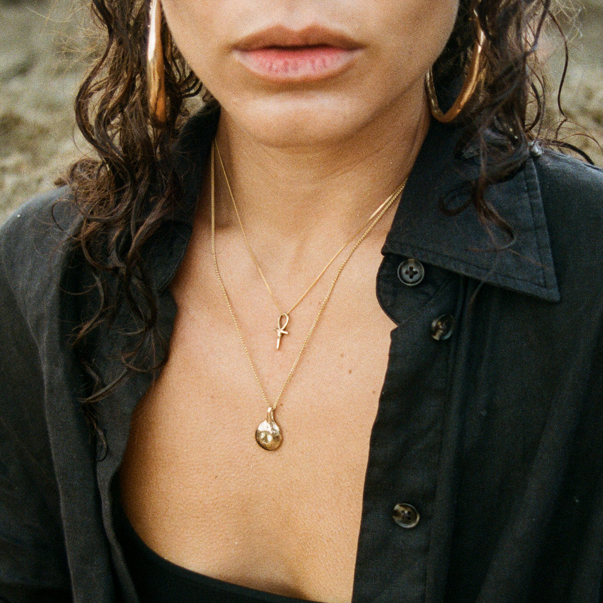 The Gold Ember Necklace