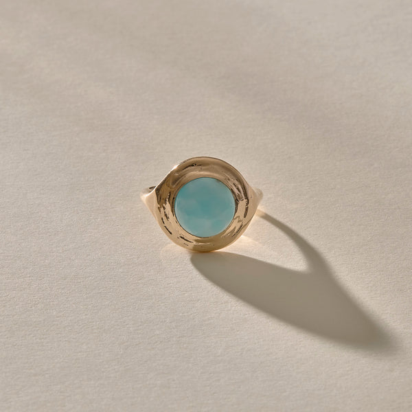 The Elysian Larimar Ring