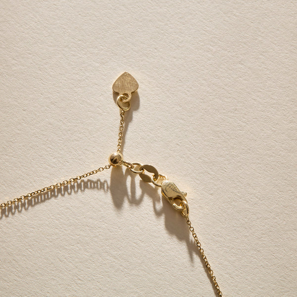 The Gold Serpent Charm Necklace