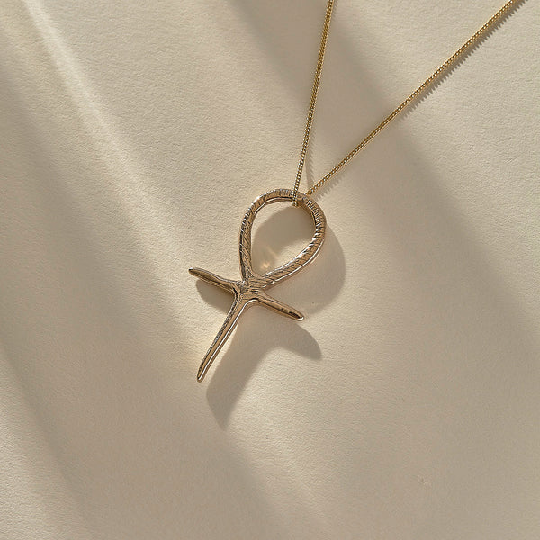 The Bronze Ankh Necklace