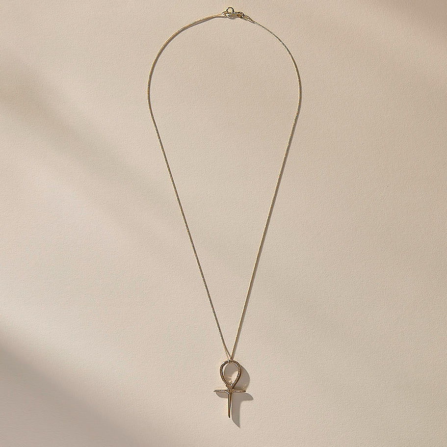 The Bronze Ankh Necklace