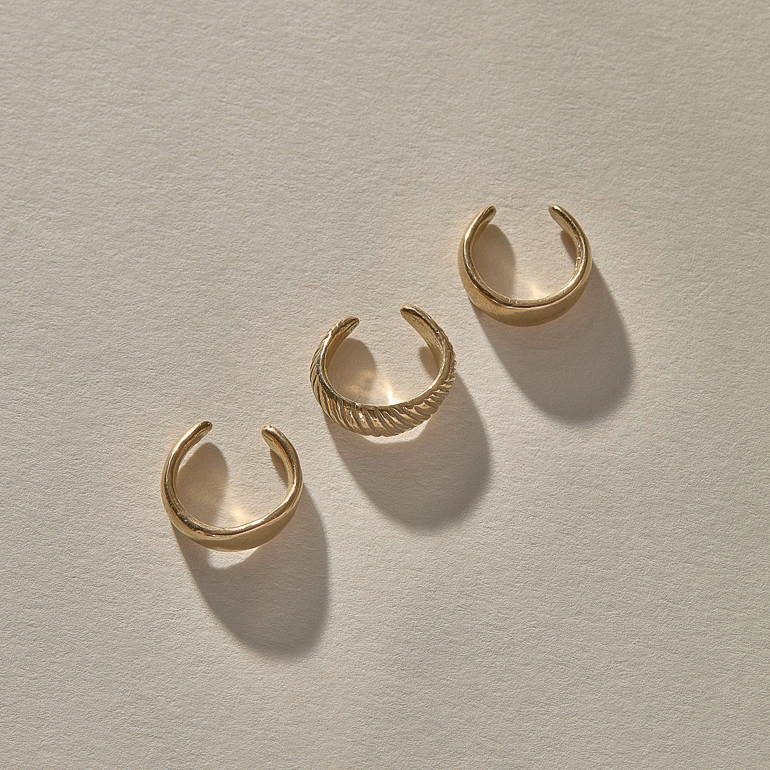 Anut Cuff Set | Gold