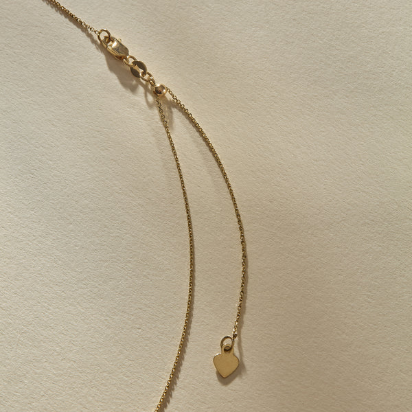 Wild Rose Necklace | Gold