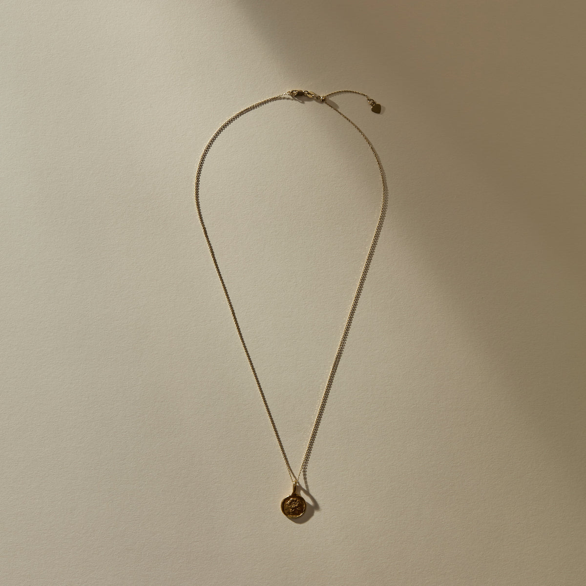 Wild Rose Necklace | Gold