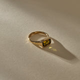 Green Tourmaline Signet II