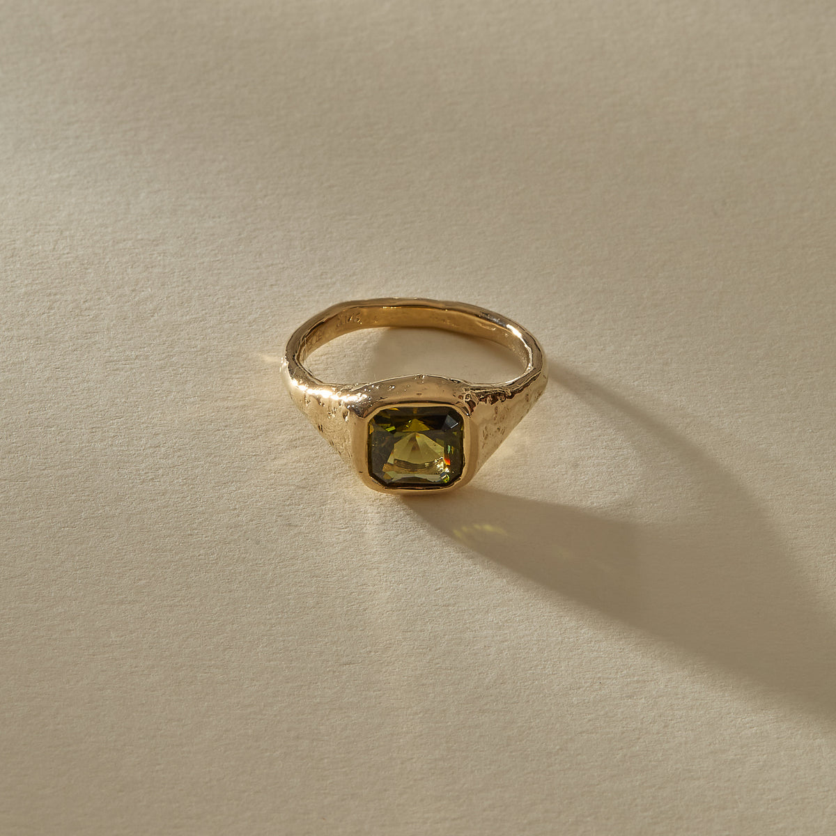 Green Tourmaline Signet I