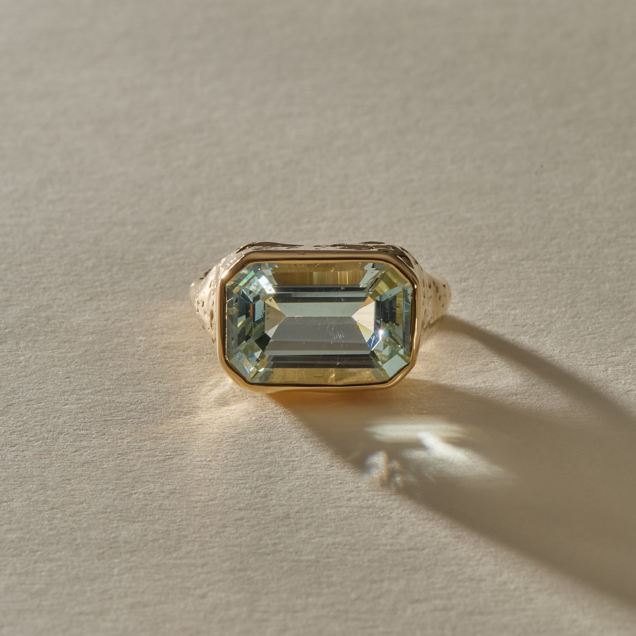 Naïade Aquamarine Ring | Gold | OOAK