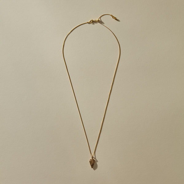 Arrowhead Necklace | Bronze