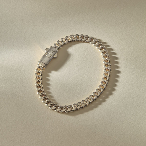 Sagrado Cuban Bracelet | Silver