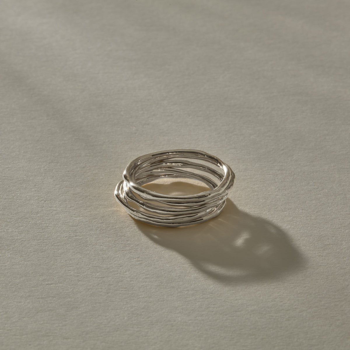 Nova Stacking Rings | Silver