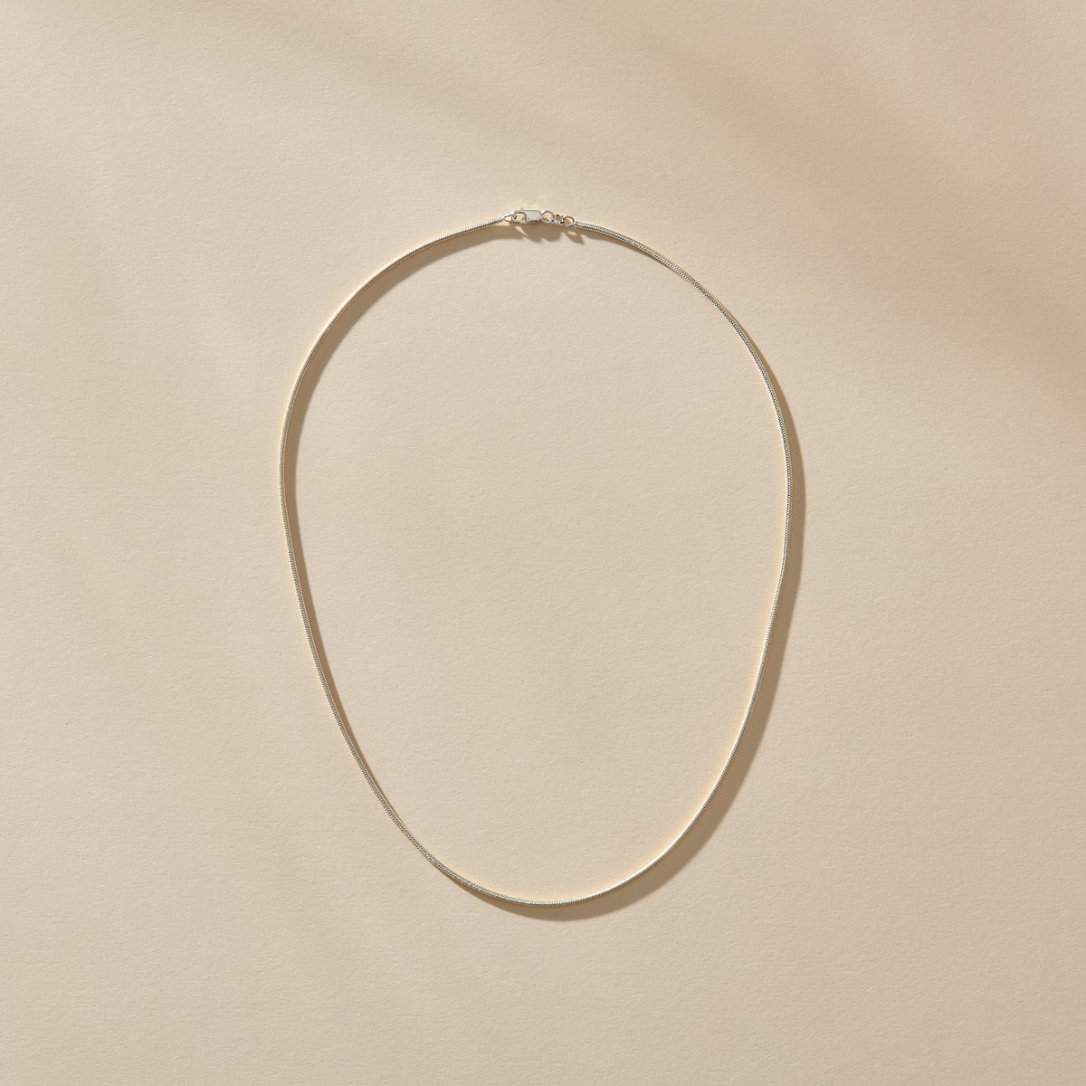 Jera Snake Chain Necklace | Silver