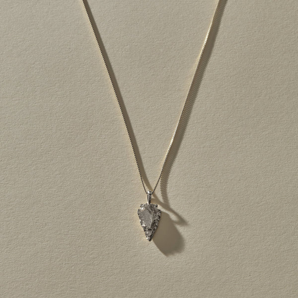 Arrowhead Necklace | Silver