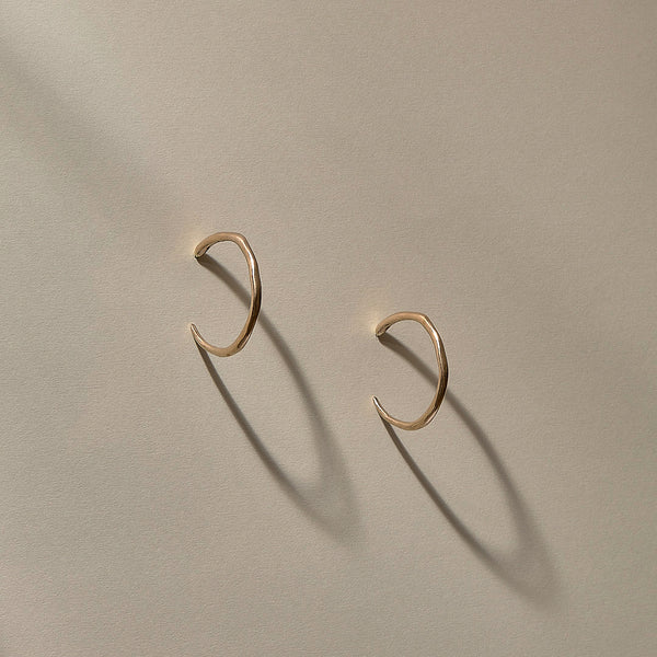 The Bronze Gitana Hoops