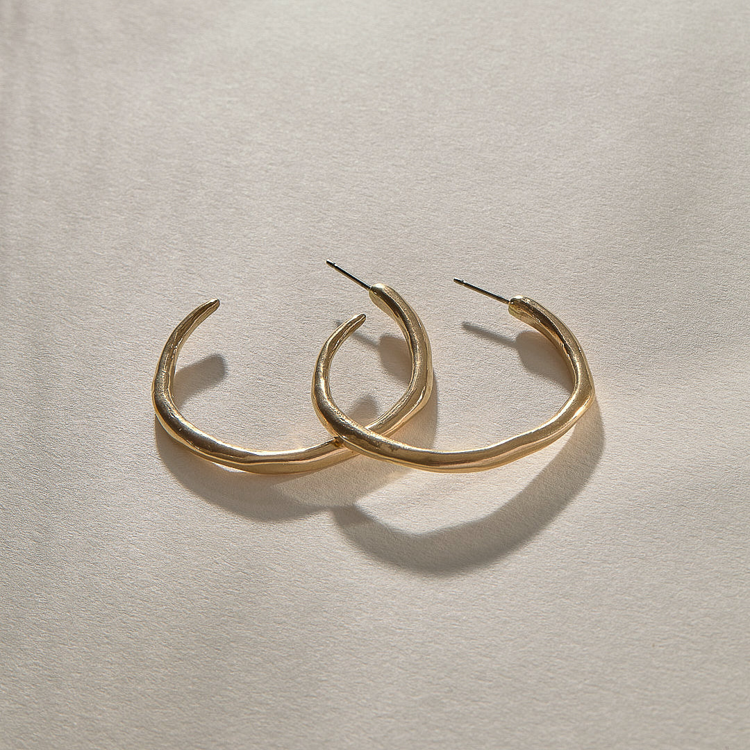 Gitana Hoops | Gold