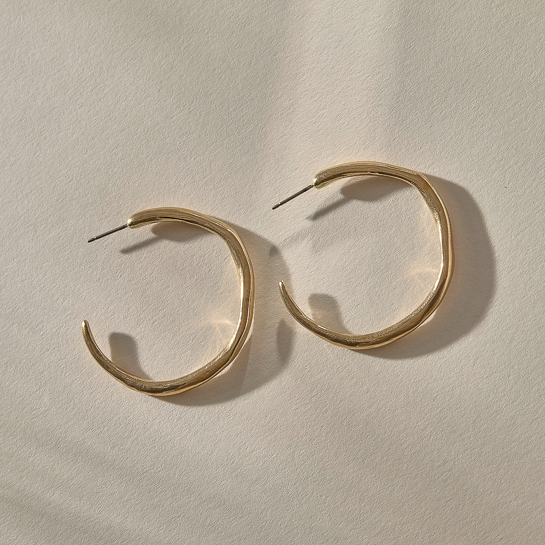 Gitana Hoops | Gold