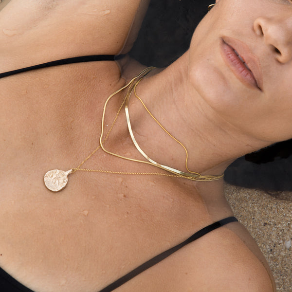 The Gold Ancient Coin Necklace