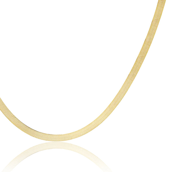 Fehu 2.5mm Herringbone Necklace