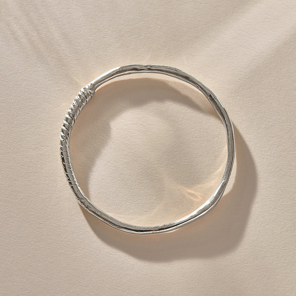 The Silver Magi Bangle