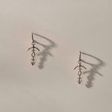 Hoku Charm Hoops | Silver