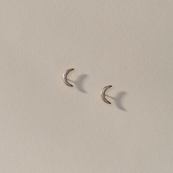 The Silver Moon Studs