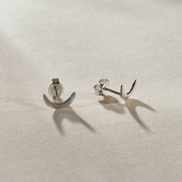 The Silver Moon Studs