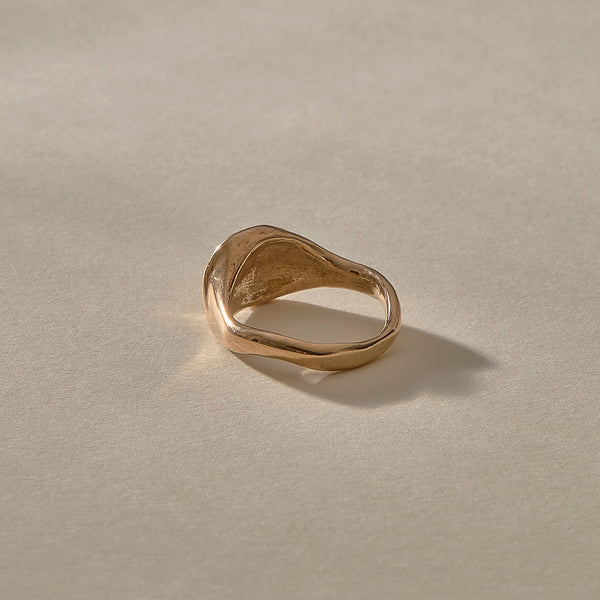 The Bronze Neptune Shell Ring