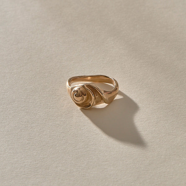 The Bronze Neptune Shell Ring