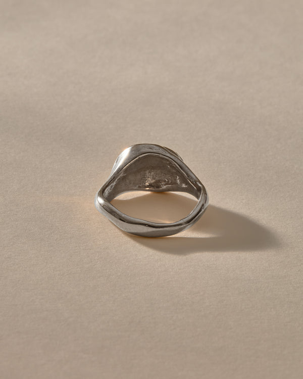 The Silver Neptune Shell Ring