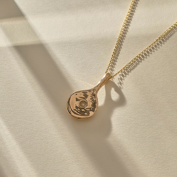 The Bronze Reflections Pendulum Necklace