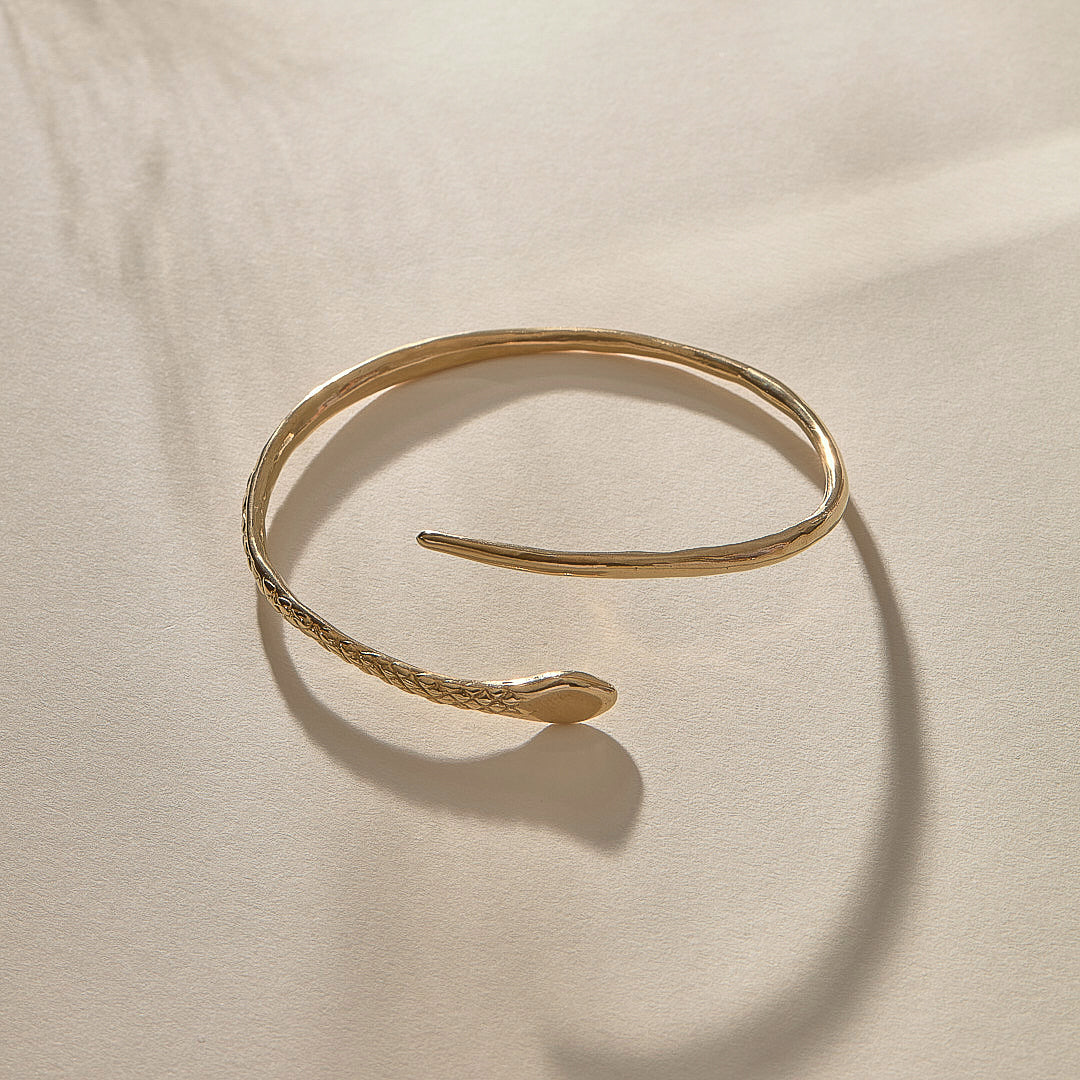 Serpent Cuff | Gold