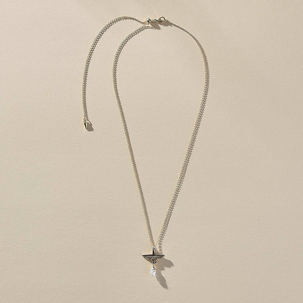 The Silver Temple Necklace
