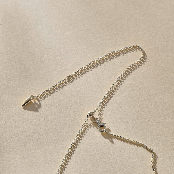 The Silver Temple Necklace