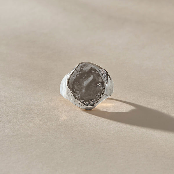 The Silver Heritage Signet Ring