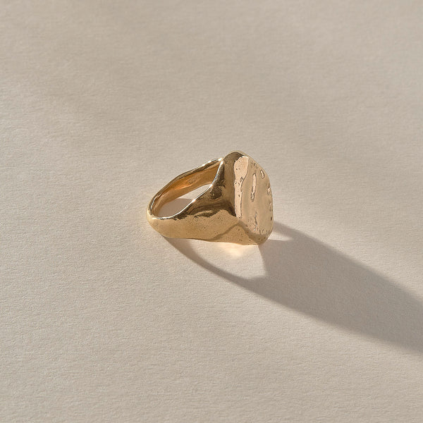 The Gold Heritage Signet Ring