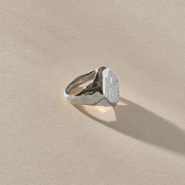 The Silver Heritage Signet Ring