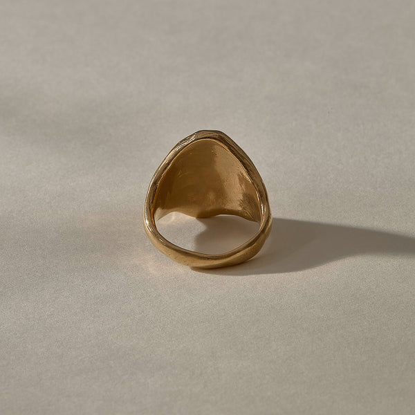 The Gold Heritage Signet Ring