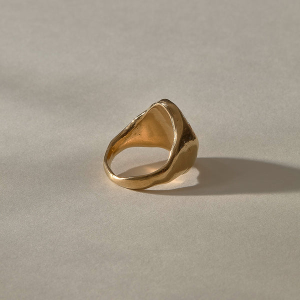 The Gold Heritage Signet Ring