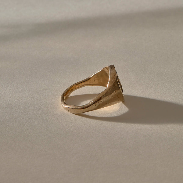 The Bronze Wild Rose Ring