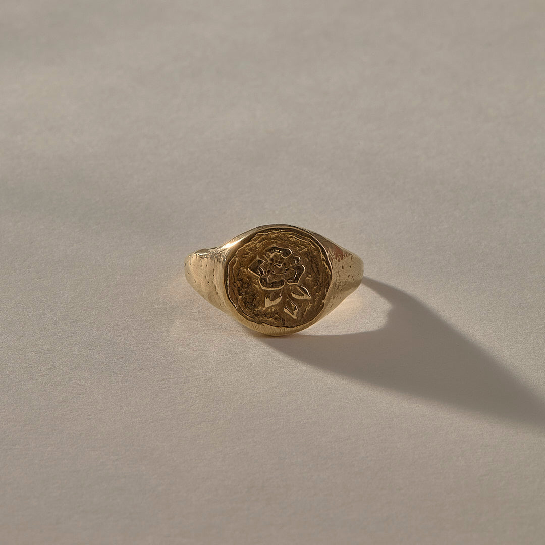 Wild Rose Ring | Gold