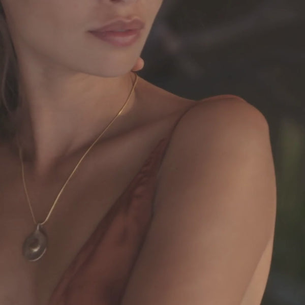 The Bronze Heart of the Sun Necklace