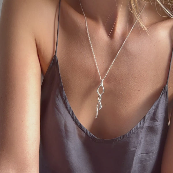 The Bronze Serpent Amulet Necklace