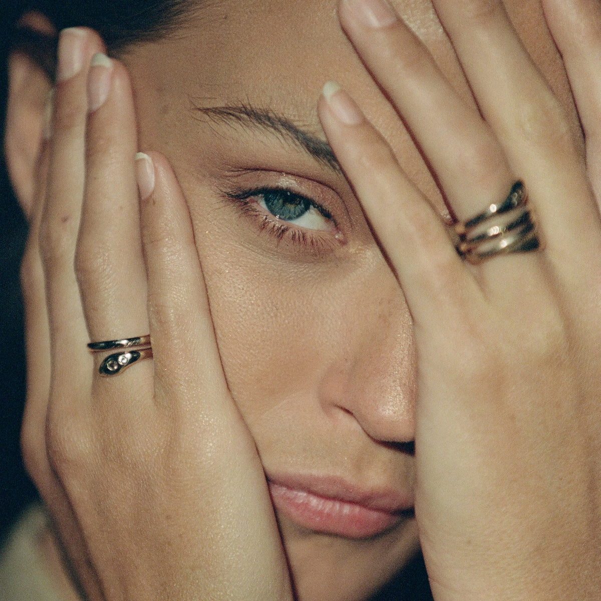 Stoned Serpent Ring - Catori Life